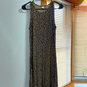 Medium Fit and Flare Old Navy Cheetah Dress